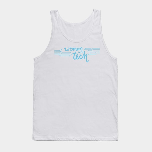 Women in Tech Tank Top by alissawang